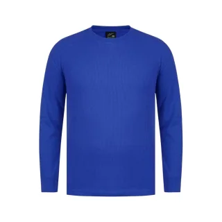 Fabric - T-Shirt für Herren, Langärmlig (Blau)