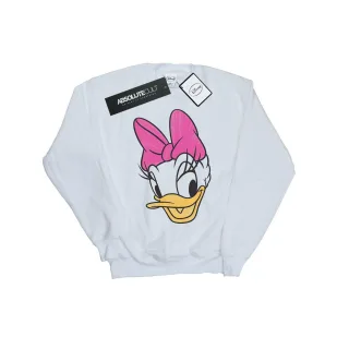 Disney - "Daisy Duck Head Painted" Sweatshirt für Damen (Weiß)