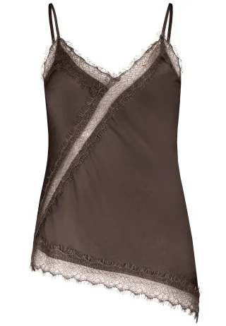 Authentic Style - RE9CIEJsdXNlbiBUb3A= Braun - Gr. - M