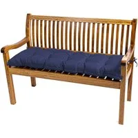 TexDeko Bankauflage TexDeko Garden - Gartenbank-Auflage, wasserabweisend, gesteppt, (1 St), UV-Beständig, Breite: 40 & 50cm