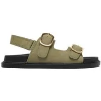 Jenny Jenny Damen-Sandalen in Khaki Sandale