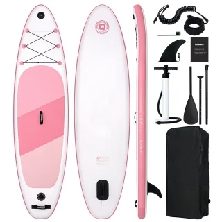 [EU Direct] WaveRite Inflatable Stand Up Paddle Board 320*86*15cm 330lbs Capacity 12-15 PSI Wide Stable iSUP Non-Slip De