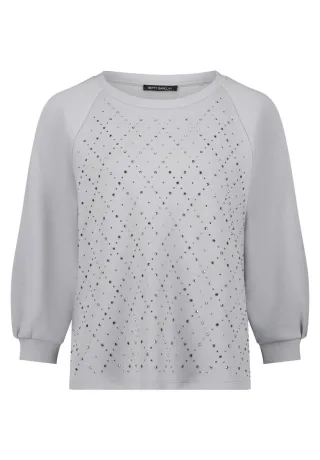 Betty Barclay - Sweatshirt grau - Gr. - 36