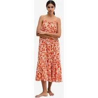 Marc O'Polo Strandkleid Firecracker Floral Beach Dress, Strandkleid Damen, Tunika