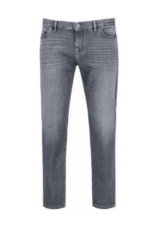 alberto jeans - Jeans Slim Super Stretch Dual grau - Gr. - 32