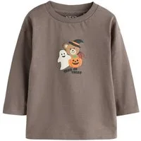 Next Langarmshirt Langärmeliges Shirt mit Rückengrafik (1-tlg)