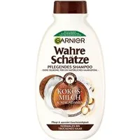 GARNIER Haarshampoo Garnier Wahre Schätze Shampoo Kokosmilch (6er Packung), Packung, 6-tlg.