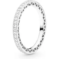 Pandora Fingerring Pandora Sparkle & Hearts Ring 190963CZ Damenring