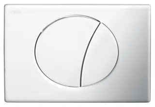 Mepa Ellipse für A21/E21 Betätigungsplatte 2-Mengen Matt Chrom, 420755 420755