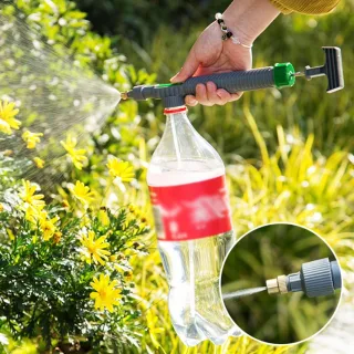 High Pressure Air Pump Manual Sprayer Adjustable Drink Bottle Spray Head Nozzle Garden Watering Tool Sprayer Agriculture