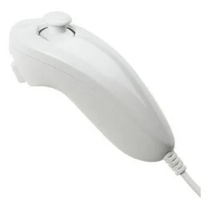 Wikson Nunchuk Game Controller für Nintendo Wii weiß