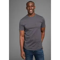 Bruno Banani Longshirt mit abgerundetem Saum und 4cm Mehrlänge