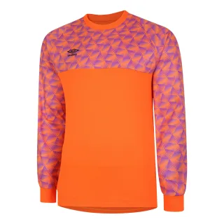 Umbro - "Flux" Torwarttrikot für Herren Langärmlig (Leuchtend Orange/Purpur Kaktus)