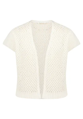 Betty & Co - Strick-Cardigan Arctic Wolf - Gr. - 38