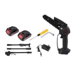 Rechargeable Electric Telescopic Pole Saw Tree Pruning Chainsaw 6 Inch Guide Plate 550W High Power Motor Cordless Adjust