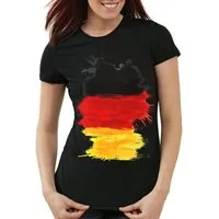 style3 T-Shirt Flagge Deutschland Fußball Sport Germany WM Fahne nationalmannschaft
