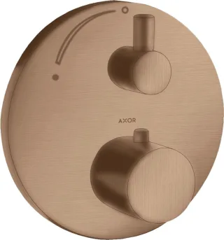 Hansgrohe Thermostatmischer Unterputz Axor Uno F-Set 38700310
