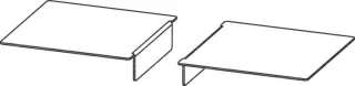 Hansgrohe Einbaufüße komplett RainDrain 94335000