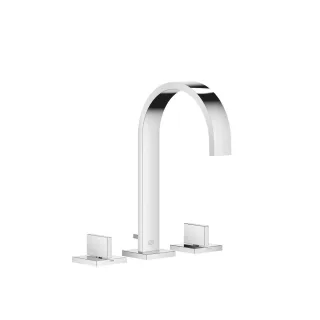 Dornbracht Waschtisch-Dreilochbatterie mit Ablaufgarnitur MEM 20713782 Chrom 20713782-00