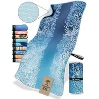 NirvanaShape Strandtuch Reise Handtuch Strandtuch XXL - Strandhandtuch, Mikrofaser Badetuch