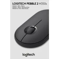 Logitech Maus M350s optisch Wireless Bluetooth 3 Tasten 1000 dpi 910-007013 Maus