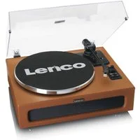 Lenco LENCO LS-430BN Plattenspieler Plattenspieler (Riemenantrieb, mit Bluetooth)
