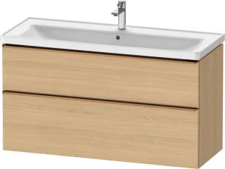 Duravit D-Neo Waschtischunterbau wandhängend Natur Eiche Matt 1184x452x625 mm - DE4391004300000 DE4391004300000