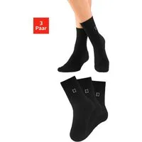 Elbsand Socken (Packung, 3-Paar) mit Frottee und eingestricktem Markenlogo