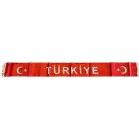 kochmaster Flagge Kochmaster Türkei Fanschal Fußball – Rot Weiß Fan Schal 135x13 cm (1-St)