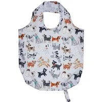 Ulster Weavers Einkaufsbeutel Dog Days, faltbare Einkaufstasche incl. Tragegriffe ca.46x61cm Roll-up-Tasche