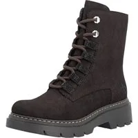 Rieker Schnürstiefelette Schnürboots, Herbststiefelette mit Glitzersteinchen