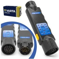 Adapter Universe Kfz-Diagnosegerät DIN Prüfgerät Anhänger Licht Beleuchtung Tester 13 Polig Trailer