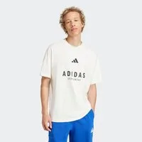 adidas Sportswear T-Shirt ALL SZN GRAPHIC sportliche Passform, Rundhalsausschnitt, mit Logo auf der Brust