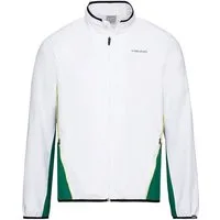 Head Tennisjacke Club weiss/grün Herren
