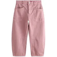 Next Weite Jeans Barrel-Jeans mit zwei Taschen (1-tlg)