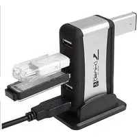 Bolwins USB-Verteiler O19C 7Port USB 2.0 Hub Adapter Netzteil mit Standfuß WIN MAC PC Laptop (USB-Hub-Set, 4-St., Plug & Play ohne Treiberinstallation), Aktiver 7-Port USB-2.0-Hub mit externer Stromversorgung