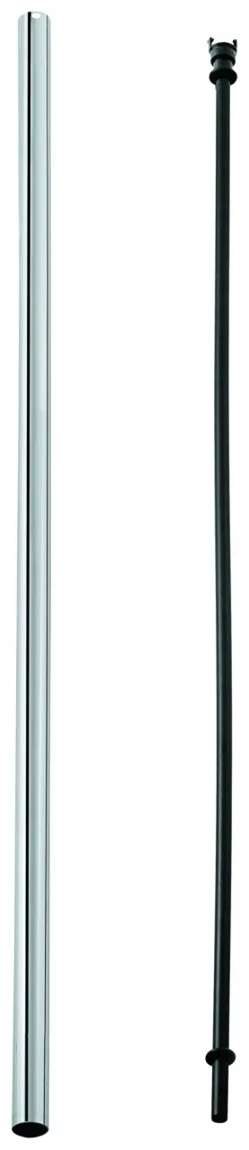 GROHE Ersatzrohr 48515 für Duschsysteme 15cm kürzer als Originalrohr chrom, 48515000 48515000