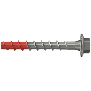 Fischer Betonschraube UltraCut FBS II 6x50/5 US SW10 R Sechskant mit U-Scheibe, rostfrei - 573423