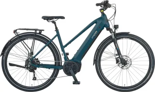 Prophete "Entdecker 3.0" 9 Gang Shimano Kettenschaltung Mittelmotor 250 W Pedelec, Elektrofahrrad für Damen