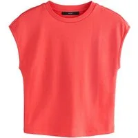 Next T-Shirt Körpernahes T-Shirt mit Rundhalsausschnitt (1-tlg)