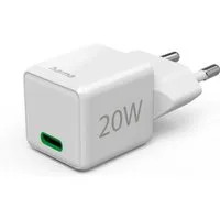 Hama Schnellladegerät (USB-C, PD/QC, extraklein 2,9 x 2,75 x 2,75 cm, 20 W) Schnelllade-Gerät (1-tlg)