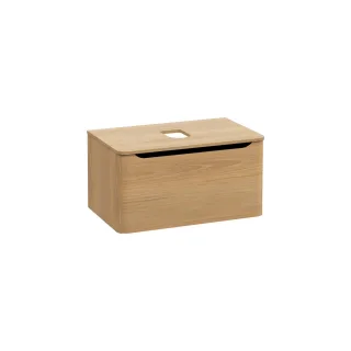 VitrA New Integra Round Waschtischunterschrank für Aufsatzwaschtisch mit 1 Vollauszug 80 Gold,70044 70044