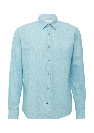 s.Oliver - Hemd türkis - Gr. - 3XL