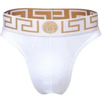 Versace Tanga Herren String 1er Pack Baumwolle (Packung, 1er Pack)