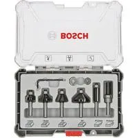 Rand- und Kantenfräser-Set, 6-teilig 8mm-Schaft