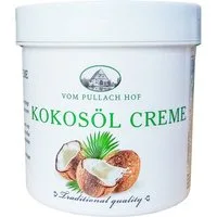 vom Pullach Hof Feuchtigkeitscreme KOKOSÖL CREME 250ml Feuchtigkeitspflege Hautpflege Körperpflege 70, Elastizität Balsam Salbe