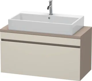 Duravit DuraStyle Konsolenwaschtischunterbau wandhängend Taupe & Basalt Matt 1000x478x512 mm - DS530 DS530409143