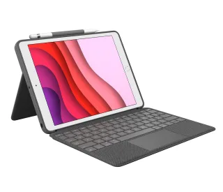 Logitech Combo Touch | 920-009627 | Tastatur und Foliohülle - mit Trackpad
