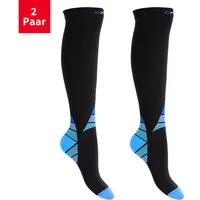 CFLEX Kompressionsstrümpfe Sport Strümpfe Damen/Herren (1/2 Paar) Kompressions Kniestrümpfe