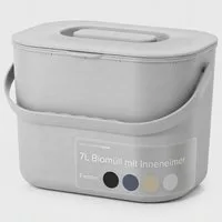 blackswedenhome. Biomülleimer Biomülleimer Küche - 7L - Design Komposteimer mit Innensieb, Geruchsdicht, Modernes Design